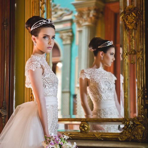 Coleção Rainha Vitória - Acessórios para noivas