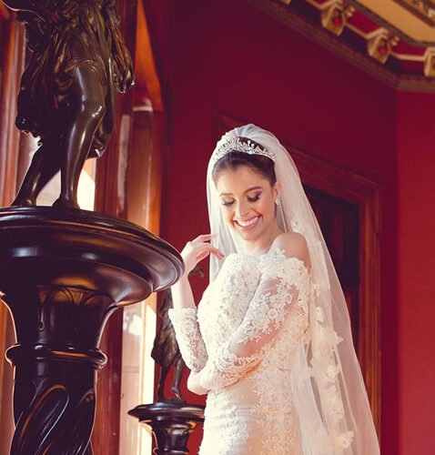 Coleção Rainha Vitória - Acessórios para noivas