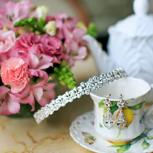 Tiara Coroa Noiva Romantica Casamento